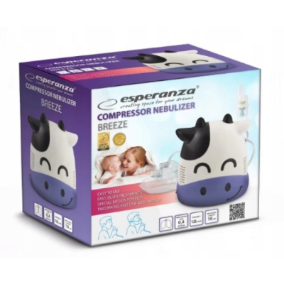 Inhalator kompresorowy Esperanza BREEZE ECN001 (kolor biały)-639948