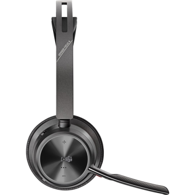 POLY Zestaw słuchawkowy Voyager Focus 2 z certyfikatem Microsoft Teams USB-C-C + przejściówka USB-C/A-640459