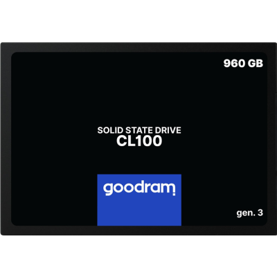 SSD GOODRAM CL100 Gen. 3 960GB SATA III 2,5 RETAIL