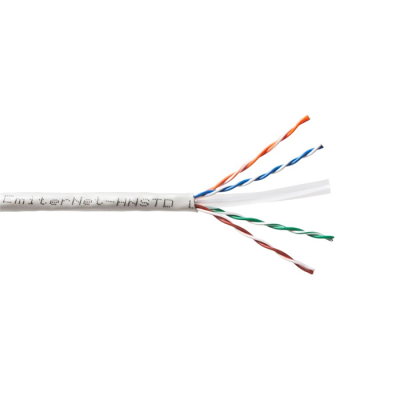 Kabel Emiter Net UTP (U/UTP) kat.6 450MHz, drut, standard, PVC, szary-689711