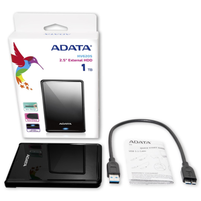 Dysk zewnętrzny HDD ADATA HV620S (1TB; 2.5