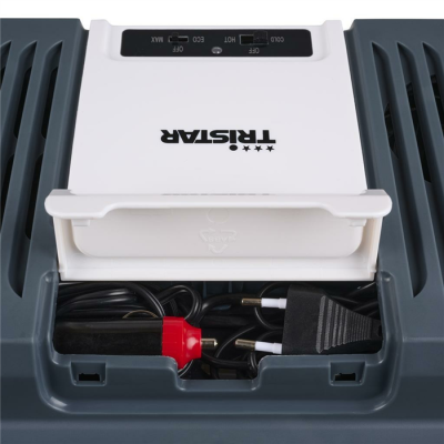 Tristar KB-7520 lodówka podróżna 20 l Prąd elektryczny Antracyt, Biały-700187