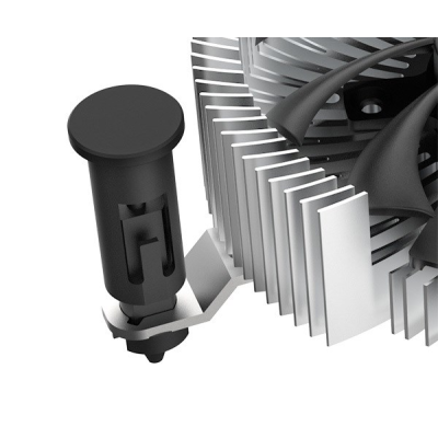 Akasa AK-CC6601EP01 system chłodzenia komputerów Procesor Radiator 7,5 cm Aluminium, Czarny 1 szt.-703539