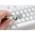 Ducky One 3 TKL klawiatura Gaming USB QWERTY Angielski Biały-704954