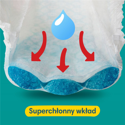 PAMPERS Pieluchomajtki XL Rozm 6, 15+kg,84szt-70555