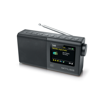 Muse M-117 DB radio Przenośny Cyfrowy Czarny