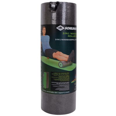 Schildkröt Fitness 3 in 1 Massage Roller Set Czarny, Zielony Pianka 1 szt.-87904