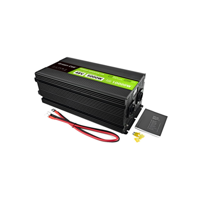 GREEN CELL PRZETWORNICA LCD 48V/230V 5000W/10000W CZYSTY SINUS INVGC48P5000LCD-89579