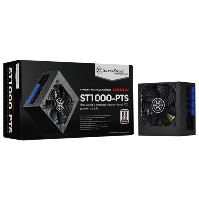 Silverstone SST-ST1000-PTS moduł zasilaczy 1000 W 20-pin ATX ATX Czarny-946069