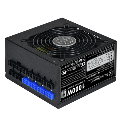 Silverstone SST-ST1000-PTS moduł zasilaczy 1000 W 20-pin ATX ATX Czarny-946079