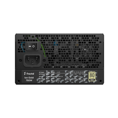 Fractal Design Ion+ 750W Gold moduł zasilaczy 24-pin ATX ATX Czarny-977248