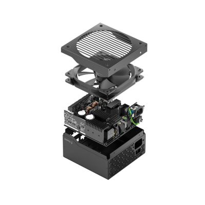 Fractal Design Ion+ 750W Gold moduł zasilaczy 24-pin ATX ATX Czarny-977250