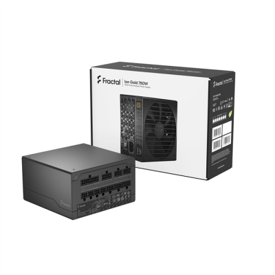Fractal Design Ion+ 750W Gold moduł zasilaczy 24-pin ATX ATX Czarny-977257