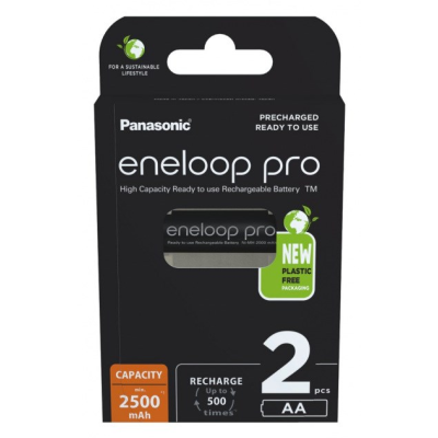 PANASONIC ENELOOP PRO AA 2500mAh 2 szt