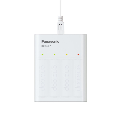 ŁADOWARKA PANASONIC SMARTPLUS USB + 4 x AA ENELOOP 2000 mAh-981087