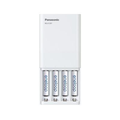 ŁADOWARKA PANASONIC SMARTPLUS USB + 4 x AA ENELOOP 2000 mAh-981090