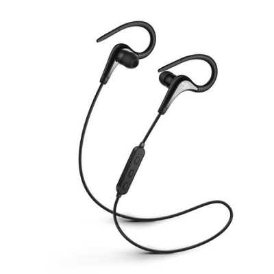 Słuchawki bezprzewodowe, z mikrofonem, ze słuchawkami SAVIO WE-03 (dokanałowe, sportowe; bezprzewodowe, Bluetooth; z wbudowanym mikrofonem; kolor czarny-1214915