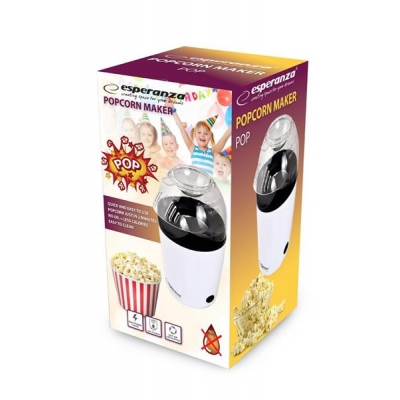 Maszynka do popcornu Esperanza POP EKP006 (1200W; kolor biały)-1251610