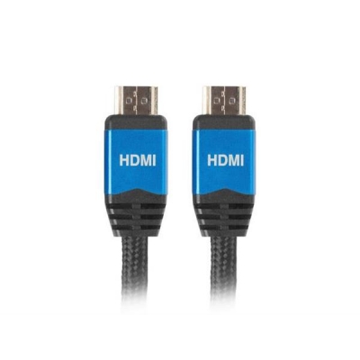 Kabel Lanberg Premium CA-HDMI-20CU-0030-BL (HDMI M - HDMI M; 3m; kolor czarny)-1276698