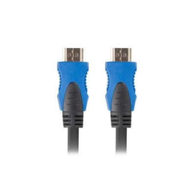 Kabel Lanberg CA-HDMI-20CU-0018-BK (HDMI M - HDMI M; 1,8m; kolor czarny)-1276700