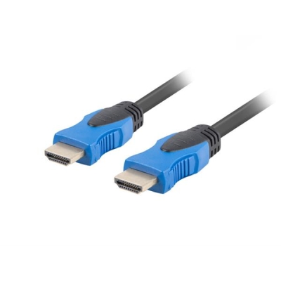Kabel Lanberg CA-HDMI-20CU-0005-BK (HDMI M - HDMI M; 0,50m; kolor czarny)-1280539