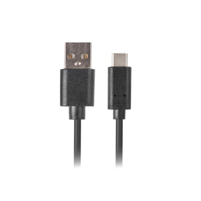 Kabel Lanberg CA-USBO-31CU-0018-BK (USB 3.1 - USB typu C ; 1,8m; kolor czarny)-1314942