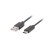 Kabel Lanberg QC 3.0 CA-USBO-20CU-0010-BK (USB 2.0 typu A - USB typu C ; 1m; kolor czarny)-1314933