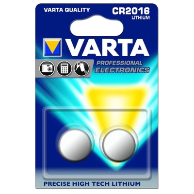 Zestaw baterii litowe VARTA CR2016 3V (Li; x 2)-2890090
