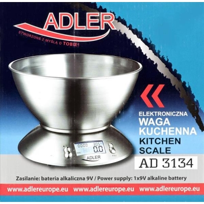 Waga kuchenna Adler AD 3134 (kolor inox)-1382433
