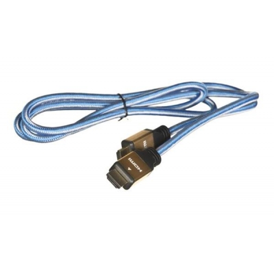 Kabel IBOX HD04 ULTRAHD 4K 1,5M V2.0 ITVFHD04 (HDMI M - HDMI M; 1,5m; kolor niebieski)-1486360