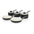 Zestaw garnków z powłoką ceramiczną Swan RETRO SWPS5020BN (20 cm, 28 cm)-1500260