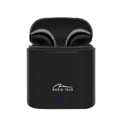 Słuchawki Media tech MT3589K (douszne; Bluetooth; z wbudowanym mikrofonem; kolor czarny-1522044