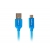 Kabel Lanberg Premium CA-USBM-20CU-0010-BL (USB 2.0 - Micro USB typu B ; 1m; kolor niebieski)-1612063