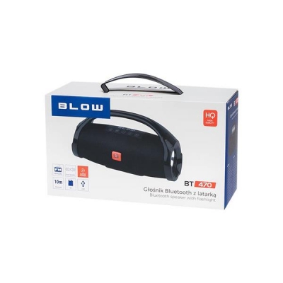 Głośnik bluetooth BLOW BT470 30-327# (kolor czarny)-1670423