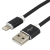 Kabel zasilający everActive CBS-1IB (USB - Lightning ; 1m; kolor czarny)-2395732