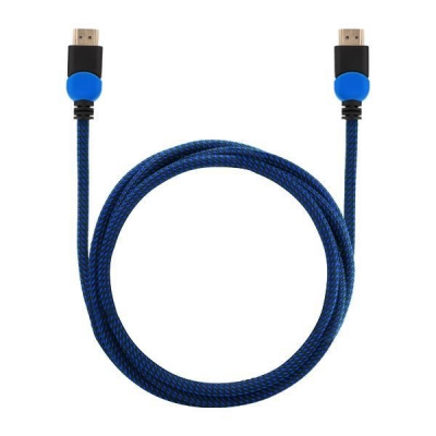 Kabel SAVIO GCL-05 (HDMI M - HDMI M; 3m; kolor czarno-niebieski)-2708653