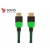 Kabel SAVIO GCL-06 (HDMI M - HDMI M; 3m; kolor czarno-zielony)-2713770
