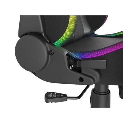 Fotel gamingowy NATEC Genesis Trit 600 RGB NFG-1577 (kolor czarny)-2785971