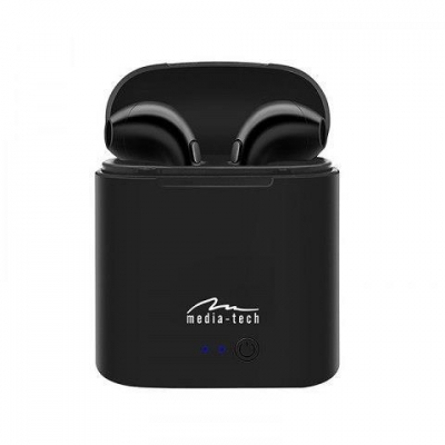 Słuchawki Media tech MT3589K (douszne; Bluetooth; z wbudowanym mikrofonem; kolor czarny-2887162
