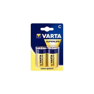 Zestaw baterii cynkowo-węglowe VARTA Superlife R14 C (Zn-C; x 2)-2890086