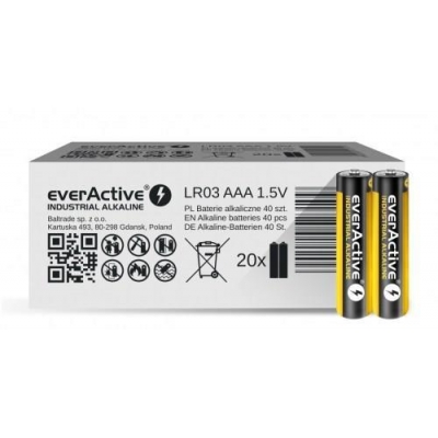 Zestaw baterii alkaliczne everActive EVLR03S2IK (40)-2890111