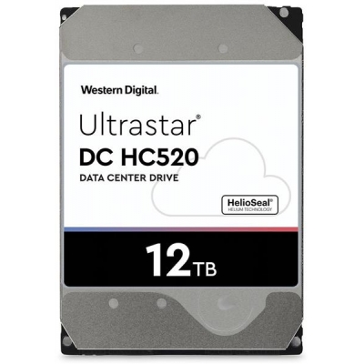 Dysk serwerowy HDD Western Digital Ultrastar DC HC520 (He12) HUH721212ALE604 (12 TB; 3.5"; SATA III)-2894074