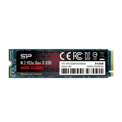 Dysk SSD Silicon Power Ace A80 SP512GBP34A80M28 (512 GB ; M.2; PCIe NVMe 3.0 x4)-2895766