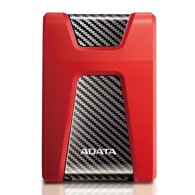 Dysk zewnętrzny HDD ADATA HD650 AHD650-2TU31-CRD (2 TB; 2.5"; USB 3.1; kolor czerwony)-2896179