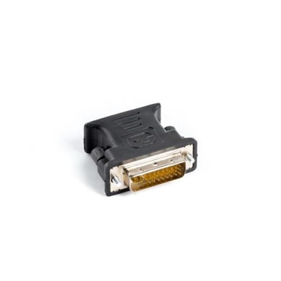Adapter Lanberg AD-0012-BK (DVI-I (Dual link) M - D-Sub (VGA) F; kolor czarny)-2904991