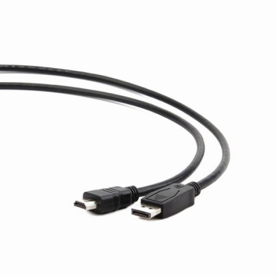 Kabel GEMBIRD CC-DP-HDMI-6 (DisplayPort M - HDMI M; 1,8m; kolor czarny)-2905245