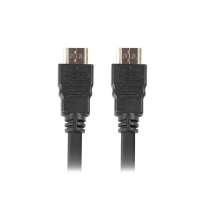 Kabel Lanberg CCS CA-HDMI-11CC-0010-BK (HDMI M - HDMI M; 1m; kolor czarny)-2905387