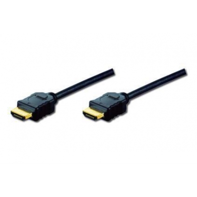 Kabel Assmann AK-330107-020-S (HDMI M - HDMI M; 2m; kolor czarny)-2905579