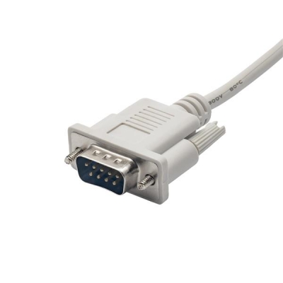 Kabel Akyga AK-CO-03 (RS-232 M - RS-232 M; 2m; kolor biały)-2905718