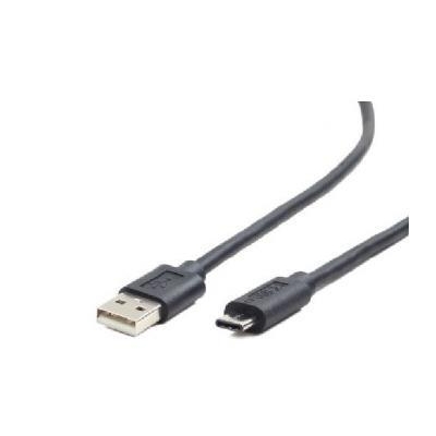 Kabel GEMBIRD CCP-USB2-AMCM-1M (USB 2.0 M - USB typu C M; 1m; kolor czarny)-2905808